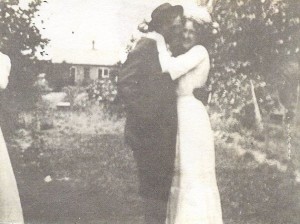 Royal B Grant and Lizzie Viola Nye Grant 1912-they were married 1913